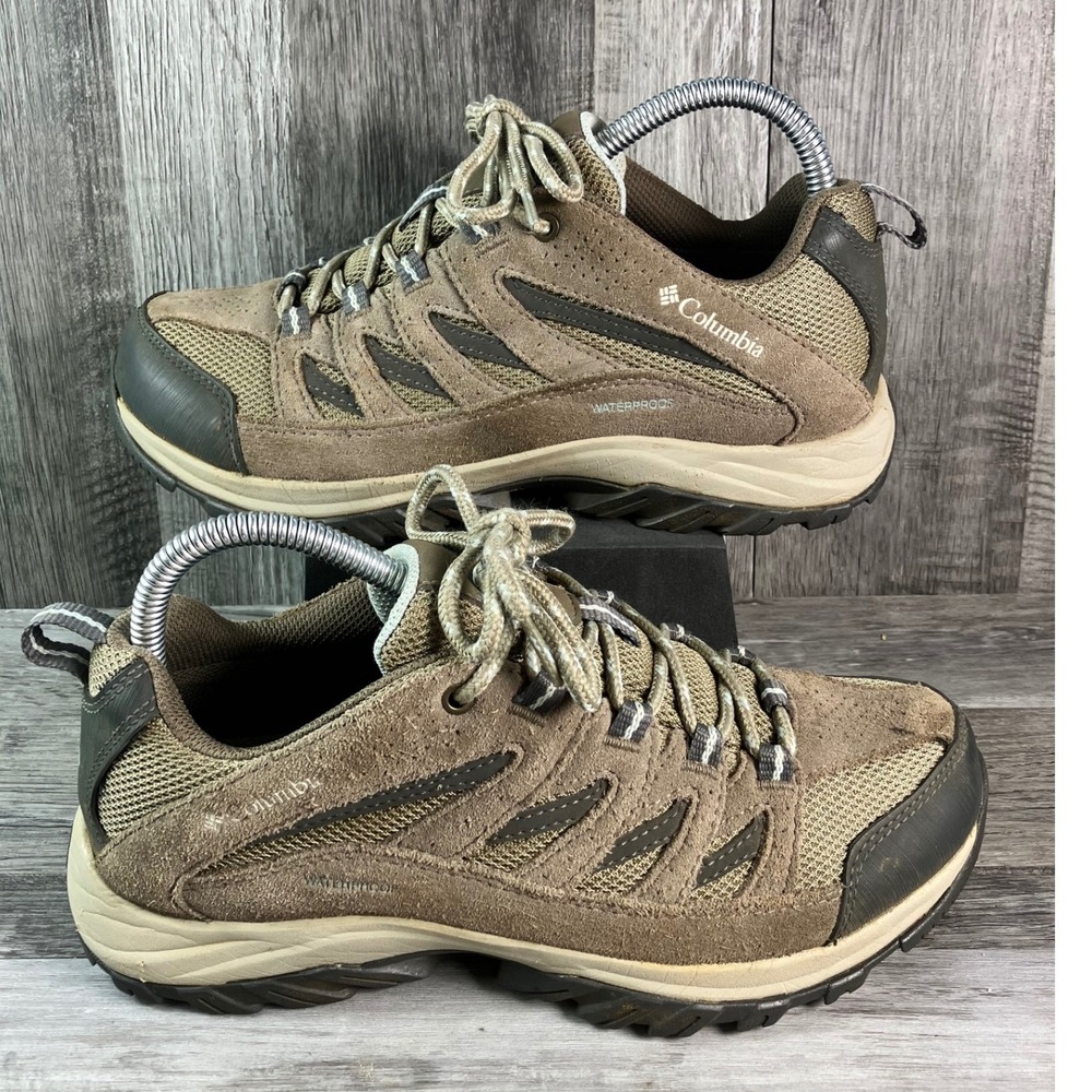 Columbia Redmond V2 Waterproof Hiking Shoes Wmns 8 Pebble Beet BL5372-227